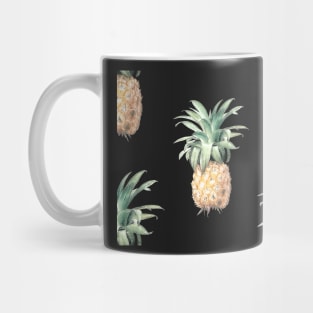 Vintage Pineapples Pattern Mug